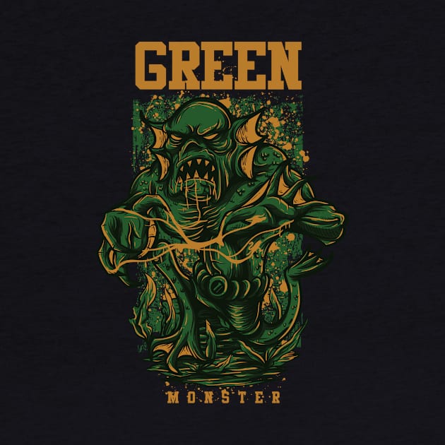 Green Monster by badsyxn